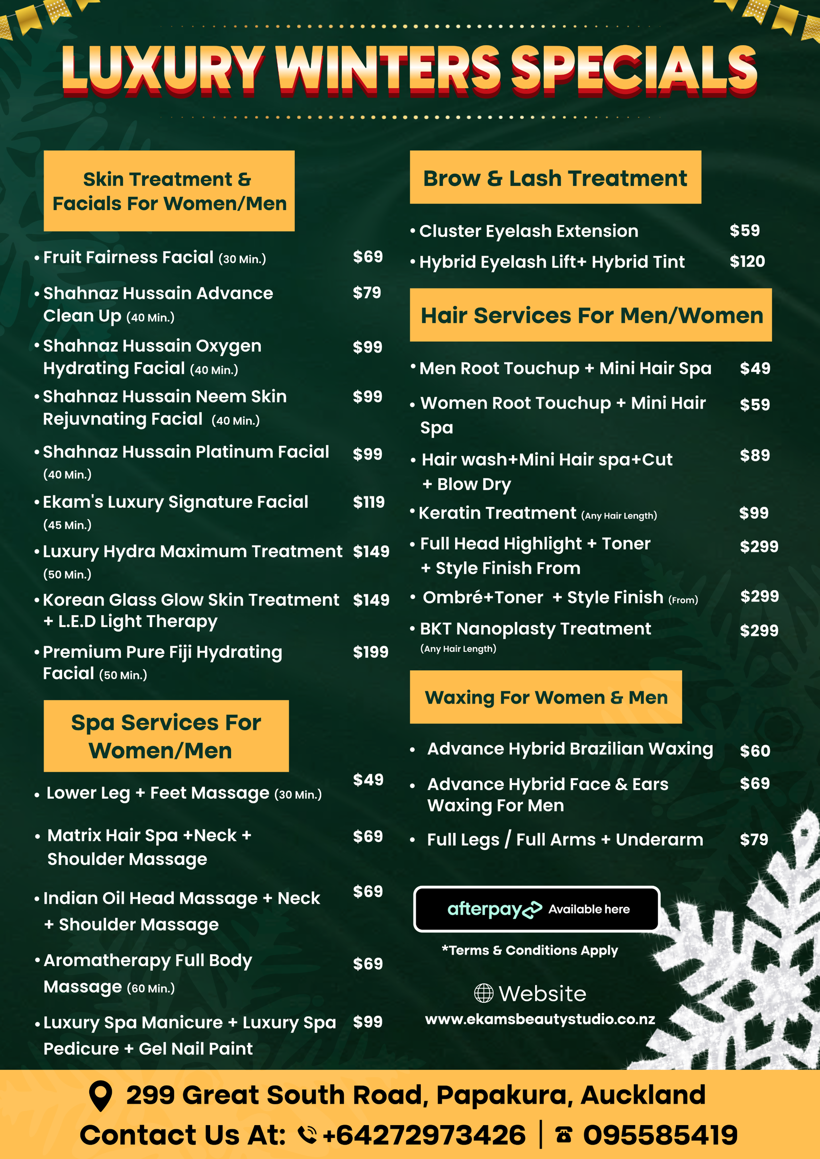 luxury winter specials [ a4 size ]